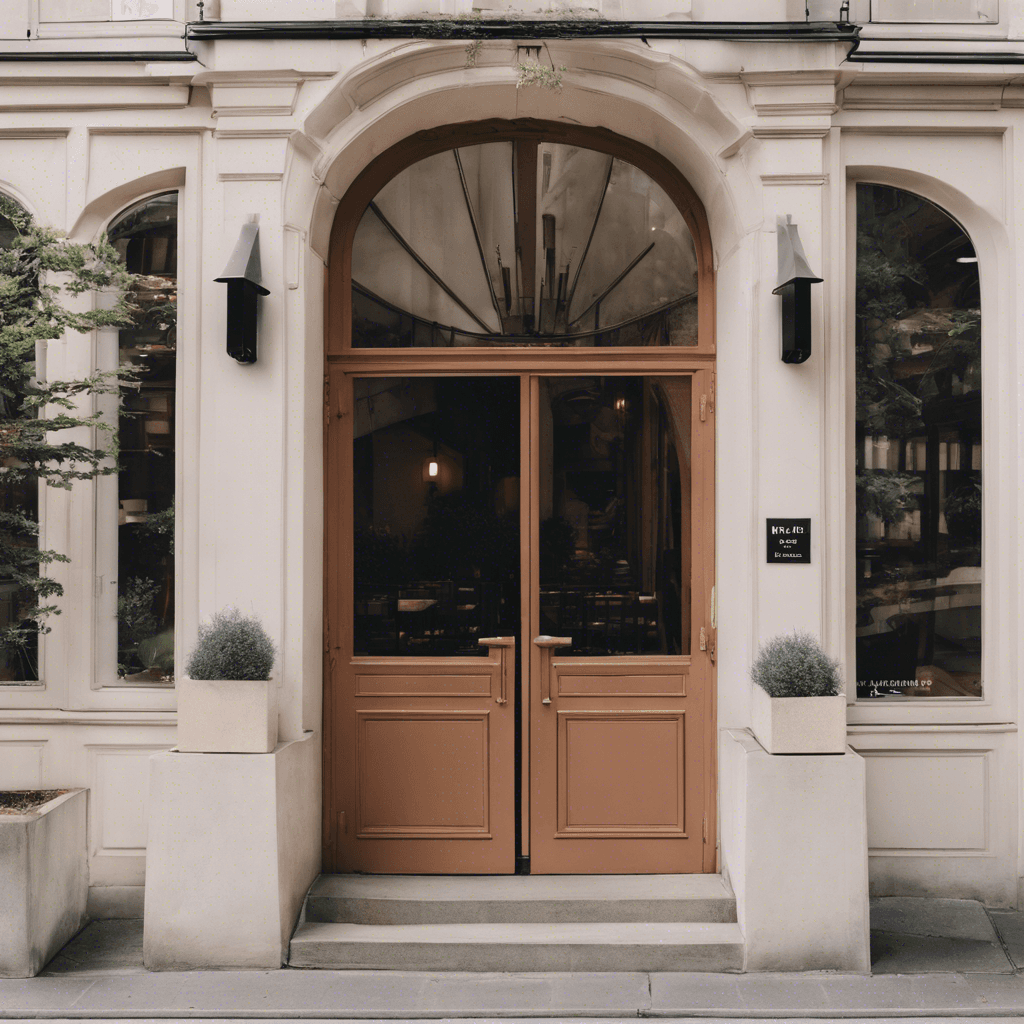 Restaurant entrance